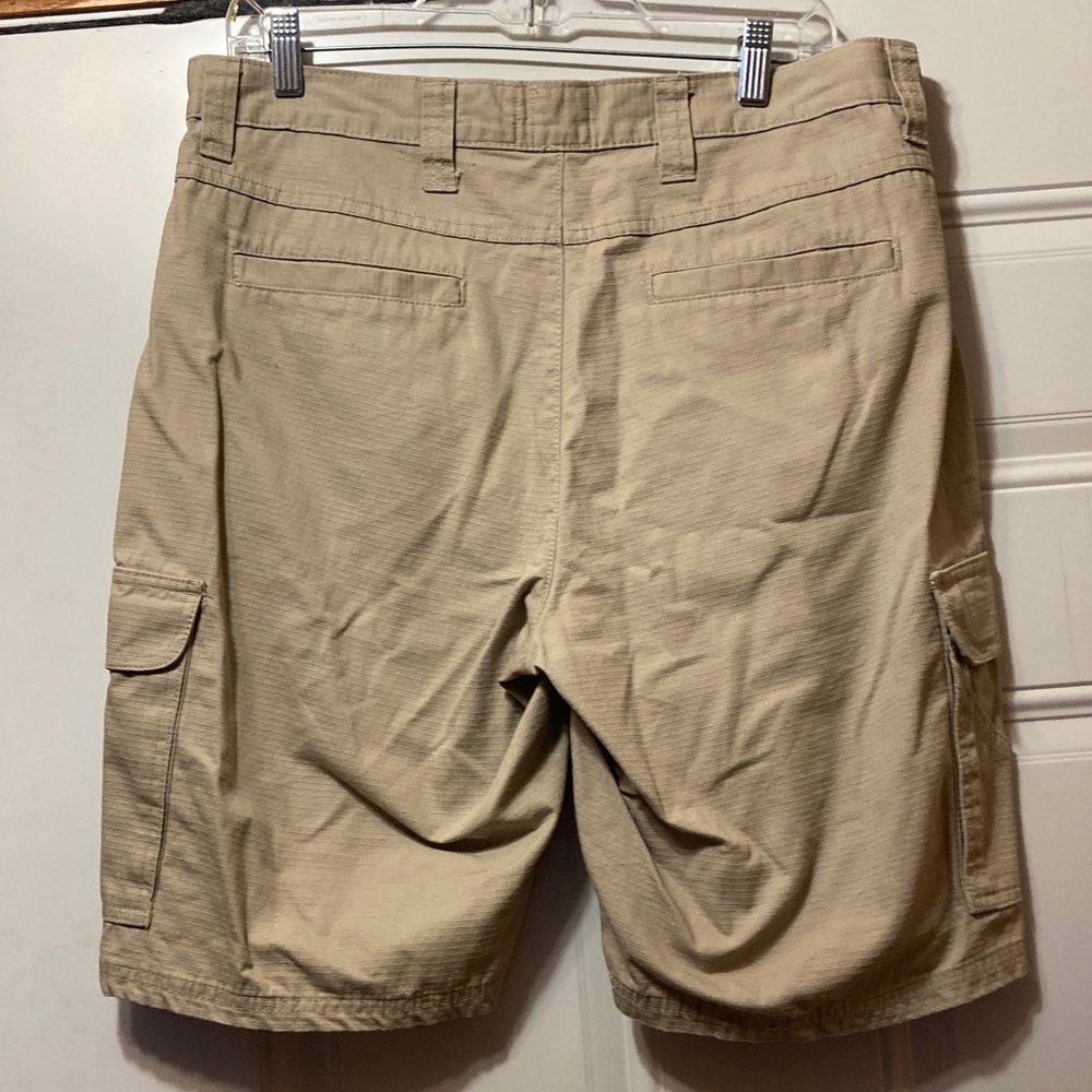 Redhead Men's Cargo Shorts in Khaki - Casual Utility Style 34